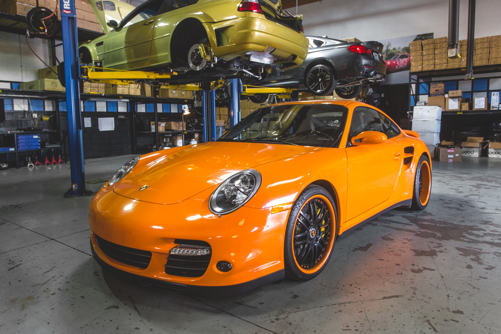 Orange Crush Porsche Turbo Ecu Flashed