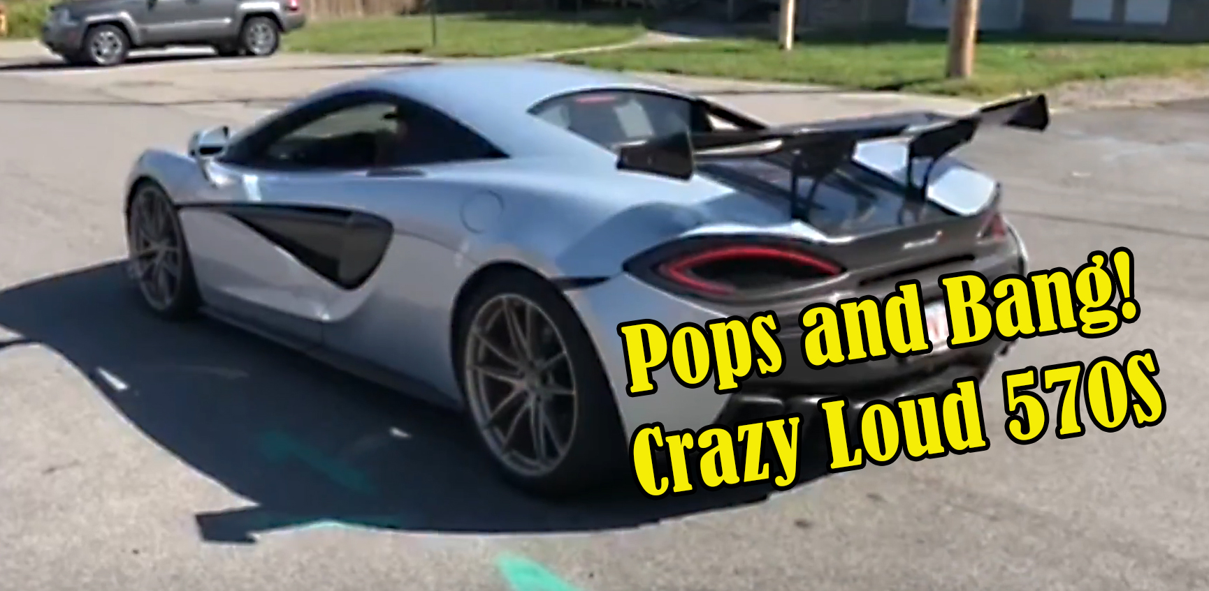 Mclaren 570s Revving Loud With Pops And Bang Tune From Vrtuned